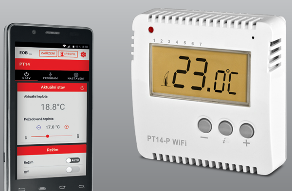 Raumthermostat PT14 WiFi 