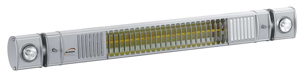 Infrarot Heizstrahler für Terrassen und Balkone PerfectClime Outdoor Term 2000 L&H Term2000 L+H