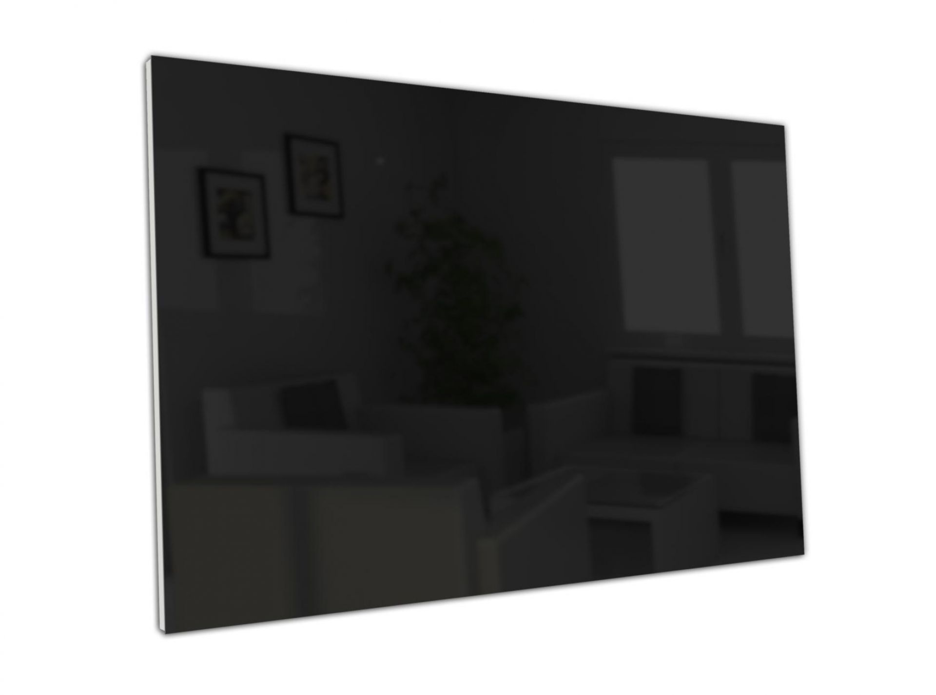 Nomix Glas, blck, rahmenlos