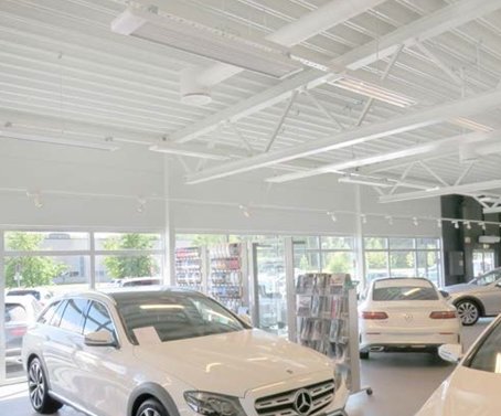 Infrarotstrahler- DB-Autohaus