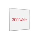 Infrarotheizung PowerSun Reflex - 300 Watt | 62x62cm | Rahmen, weiß, glatt