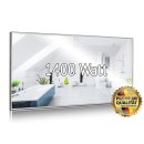 Spiegelheizung Nomix - 1400 Watt | 80x200cm | Infrarotheizung mit Alurahmen