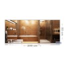 Spiegelheizung Nomix - 1400 Watt | 80x200cm |...