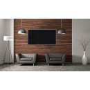 Glasheizung Nomix Black - 1400 Watt | 80x200cm | Infrarotheizung mit Rahmen