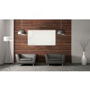 Glasheizung Nomix White - 210 Watt | 60x40cm | Infrarotheizung mit Rahmen