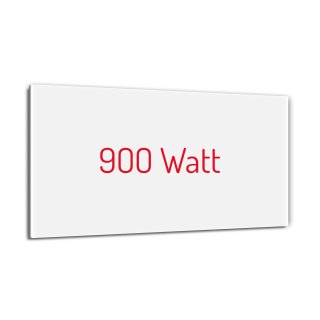 Infrarotheizung PowerSun Reflex - 900 Watt | 60x120cm | weiß, glatt