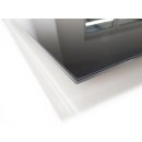 Glasheizung Nomix Black - 500 Watt | 40x130cm | Infrarotheizung ohne Rahmen