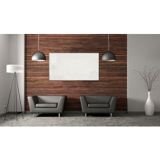 Infrarotheizung Nomix White - 700 Watt | 60x120cm | Glasheizung mit Rahmen
