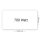 Infrarotheizung Nomix White - 700 Watt | 60x120cm | Glasheizung mit Rahmen
