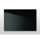 Glas Infrarotheizung Nomix Black - 320 Watt | 35x120cm | Infrarotheizung ohne Rahmen