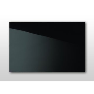Glas Infrarotheizung Nomix Black - 900 Watt | 60x140cm | Infrarotheizung ohne Rahmen