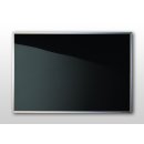Glas Infrarotheizung Nomix Black - 210 Watt | 60x40cm | Infrarotheizung mit Rahmen