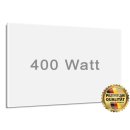 Infrarotheizung 400 Watt - matt/weiss | 60 x 60 cm | 4-9 m&sup2;