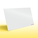 Infrarotheizung Nomix Glas White - 320 Watt | 35x120cm | Glasheizung ohne Rahmen