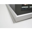Spiegelheizung Nomix - 250 Watt | 35x90 cm | Infrarotheizung mit Alurahmen