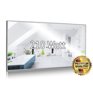 Spiegelheizung Nomix Mirror - 210 Watt | Alurahmen