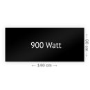 Infrarotheizung Nomix Glas Black - 900 Watt | 60x140cm |...