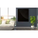 Infrarotheizung Black Glass 750 Watt | 90  x 70 cm | 11-18 m²