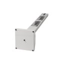 Infrarotstrahler Smart Tower - 3000 Watt | alu-silber