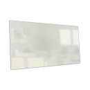 Infrarotheizung Nomix Glas White - 700 Watt | 60x120cm | Glasheizung ohne Rahmen