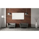 Infrarotheizung Nomix Glas White - 250 Watt | 35x90cm | Glasheizung mit Rahmen