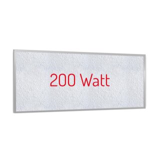 Infrarotheizung PowerSun Reflex - 200 Watt | 24 x 60 x...