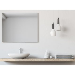 Spiegelheizung Nomix - 500 Watt | 60x90cm | Infrarotheizung ohne Rahmen