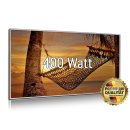 Glas-Bildheizung Nomix Dekor - 400 Watt | 60x70cm | Infrarotheizung ohne Rahmen