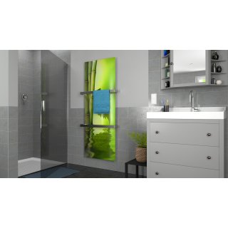 Badheizkörper - Infrarot Glasbildheizung | 790 Watt | 160 x 60 cm | 5-10 m²