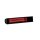 Infrarot Heizstrahler Relax Glass Compact 2000W BB | IP65 | schwarz