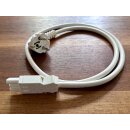 Schuko-Stecker mit Kabel für die Infrarotheizung...